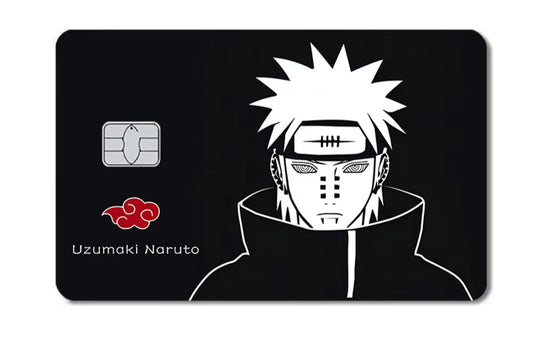 Dragon Ball Naruto One Piece Anmie PVC Sticker Film Skin Cover for Credit Card Debit Bank Card Front